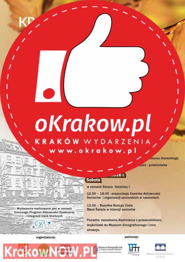 senioralia krakow plac wolnica 2 - 16 i 17 września Jesień Krakowskiego Seniora czyli III Senioralia na Placu Wolnica