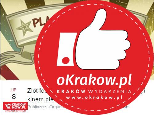 plac imbramowski zlot foodtrackow krakow 1 - 8 i 9 lipca - Zlot foodtruck'ów (Plac Imbramowski) połączony z potańcówką i kinem plenerowym.
