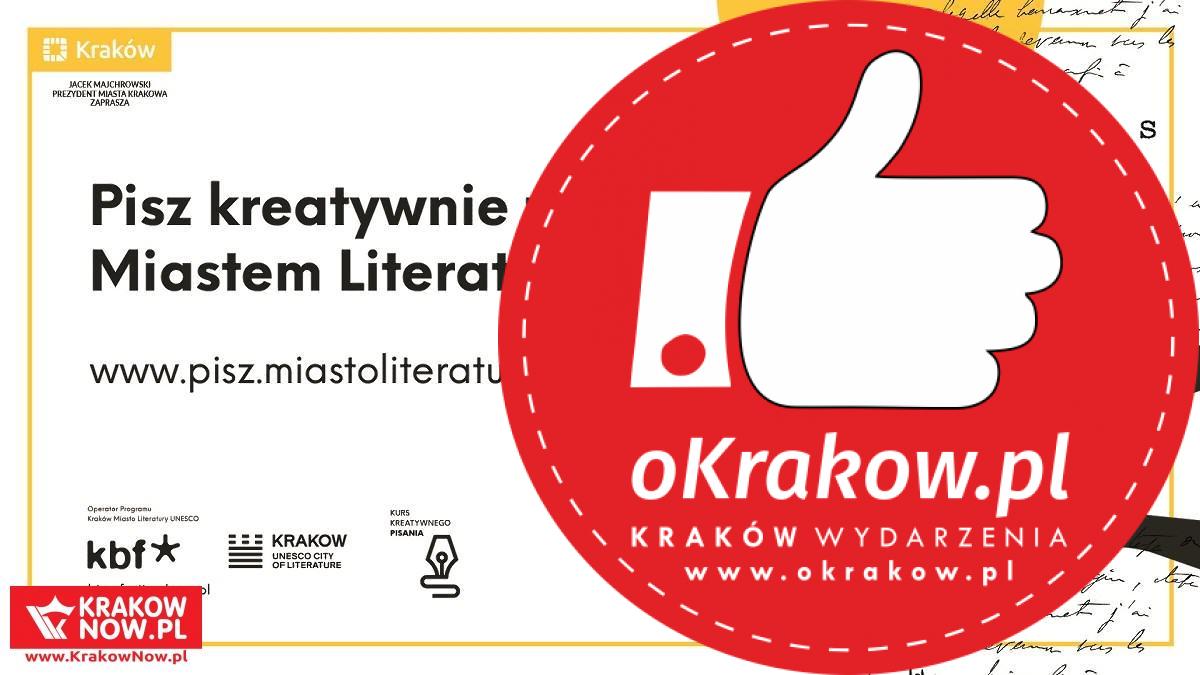 krakow miasto literatury unesco 1 - Pisz kreatywnie z Krakowem, Miastem Literatury UNESCO