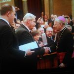 1 2 150x150 - Arcybiskup Archidiecezji Krakowskiej Marek Jędraszewski odebrał nagrodę w Budapeszcie