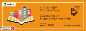 krakowski kiermasz ksiazki 300x111 - Wiosenne przebudzenie w Krakowie, Mieście Literatury UNESCO!