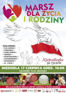 marsz dla zycia i rodziny krakow 2018 213x300 - Marsza dla Życia i Rodziny Kraków, niedziela 17 czerwiec 2018 Zapraszamy!
