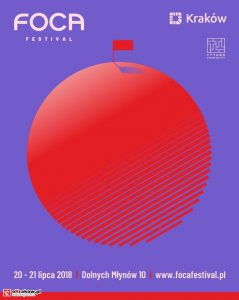 foca festival krakow plakat 239x300 - Festiwal Sztuki Współczesnej FOCA, Kraków 20-21 lipca 2018 r. TYTANO, ul. Dolnych Młynów 10 zapraszamy