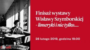finisz wystawy wislawy szymborskiej krakow 300x169 - Finisaż wystawy Wisławy Szymborskiej - Limeryki i nie tylko