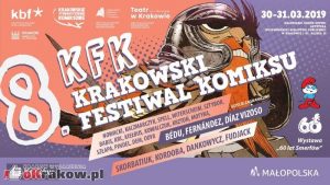 krakow festiwal komiksu 300x169 - Nadchodzi 8. Krakowski Festiwal Komiksu!