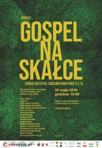 gospel na skalce 2019 plakat e1557830013296 208x300 - Koncert Gospel na Skałce 2019