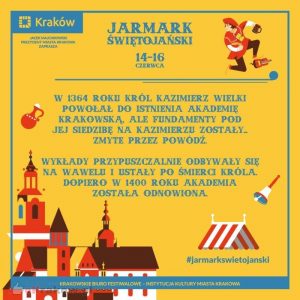 jarmarak ciekawostka 300x300 - Dziesiąty Jarmark Świętojański! Kraków 14-16 czerwca 2019 r.