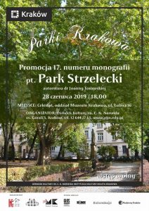 parki krakowa promocja monografii park strzelecki 212x300 - Promocja 17. numeru monografii Parki Krakowa pt. Park Strzelecki