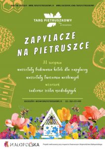 plakat 212x300 - Zapylacze na Pietruszce - ciekawe wydarzenie na Targu Pietruszkowym