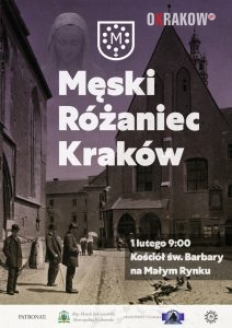 meski rozaniec krakow 212x300 - 1 lutego w Krakowie kolejny bo już IX Męski Różaniec