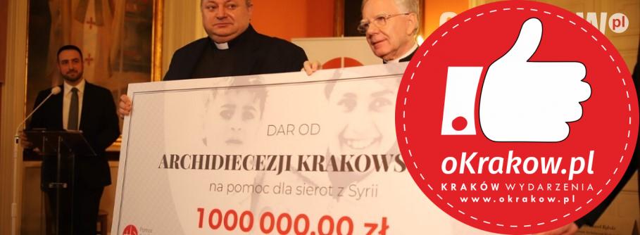 archidiecezja krakowska 1 - Archidiecezja Krakowska przekazała milion złotych na pomoc dzieciom w Syrii
