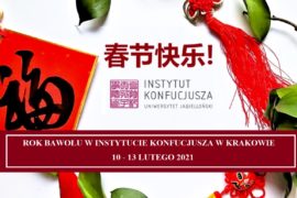 Zdjecie Rok Bawolu w IK 270x180 - Rok Bawołu w Instytucie Konfucjusza w Krakowie