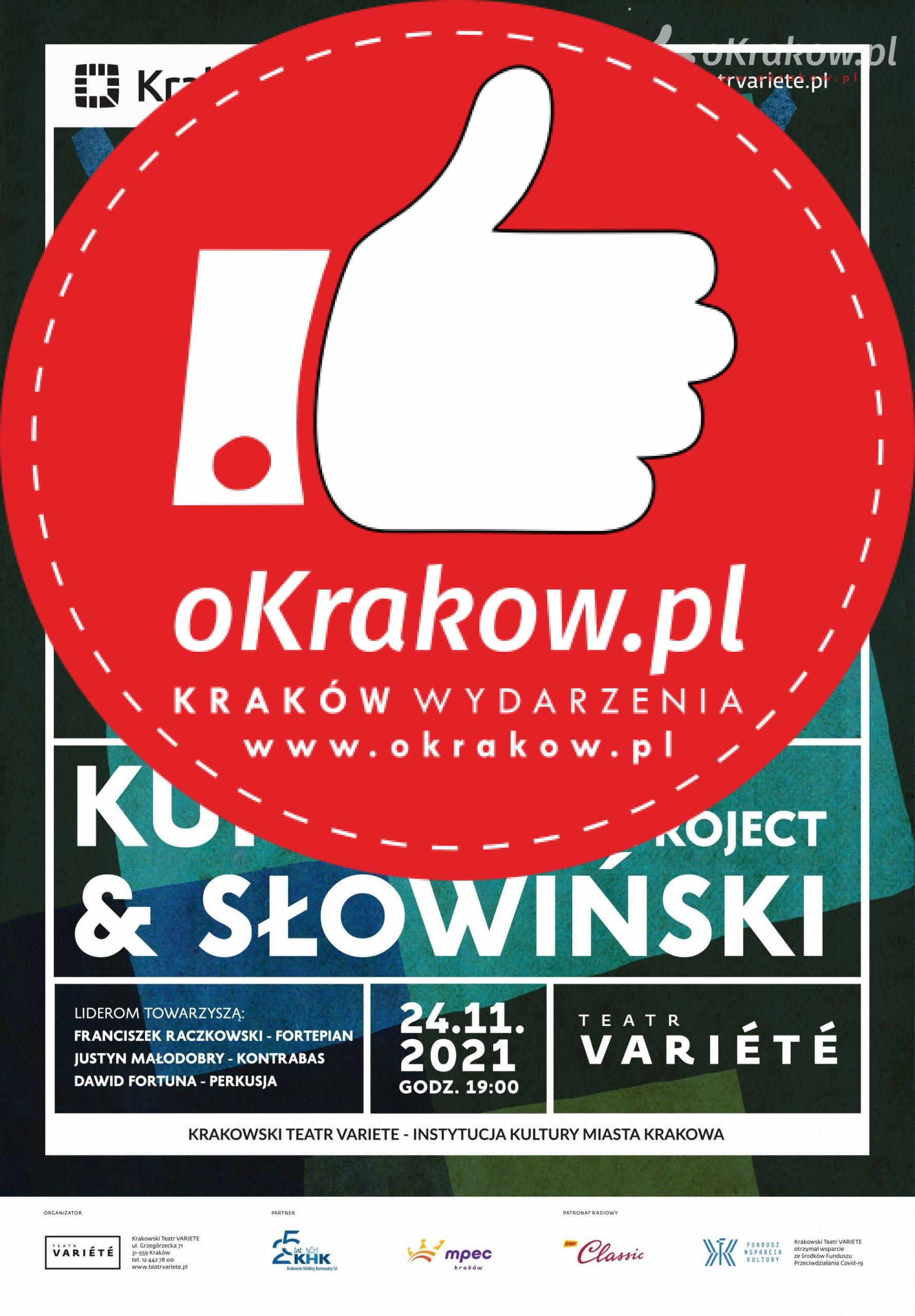 kukurba slowinski jpg scaled - KUKURBA & SŁOWIŃSKI PROJECT w Krakowskim Teatrze VARIETE!
