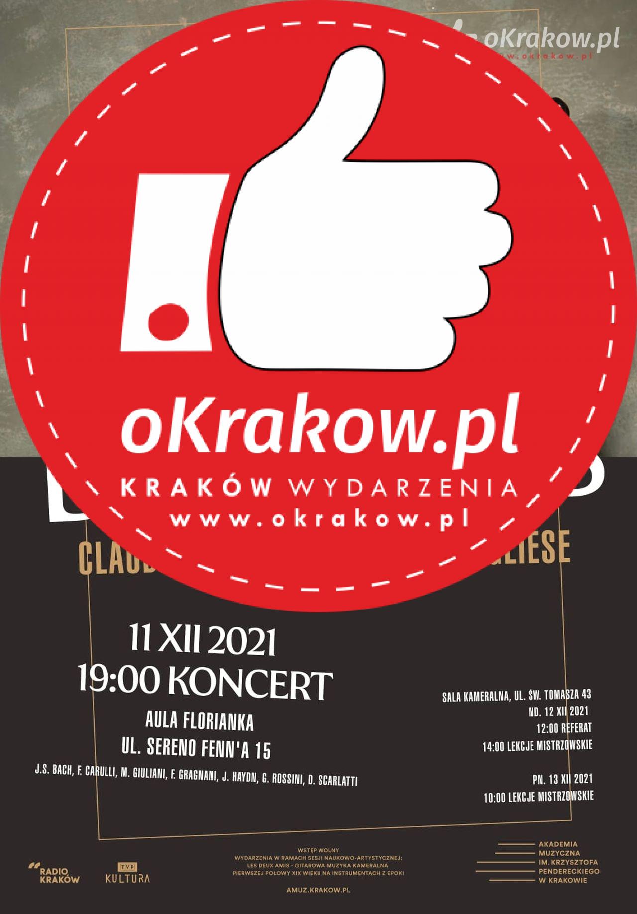 maccari pugliese plakat - Akademia Muzyczna im. Krzysztofa Pendereckiego w Krakowie zaprasza na koncerty 11 i 12 grudnia.
