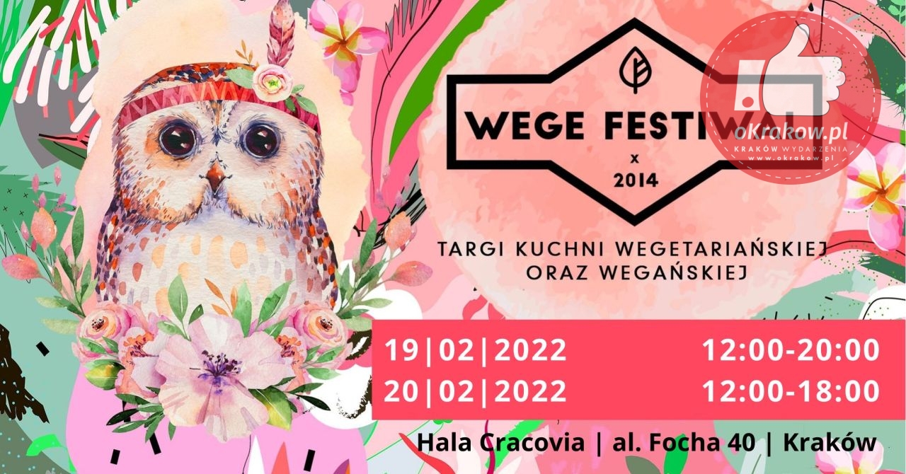 wegefestiwal plakat - Wege Festiwal i Ekopiękno Kraków 19-20.02