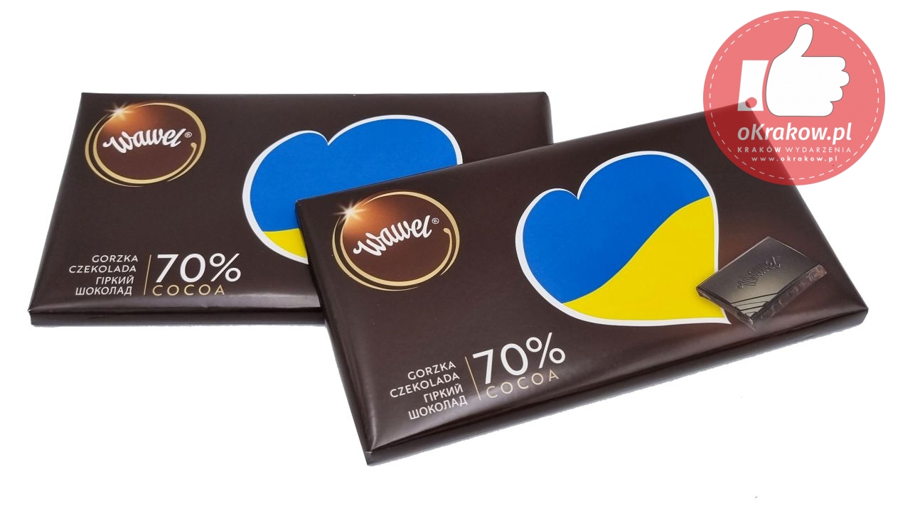czekolada ukraina - Wawel dla Ukrainy
