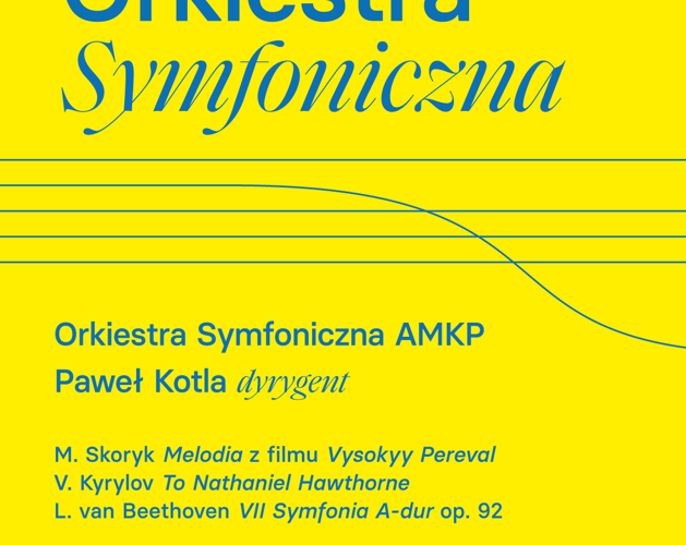 Koncert Orkiestry Symfonicznej – koncert charytatywny SOLIDARNI Z UKRAINĄ