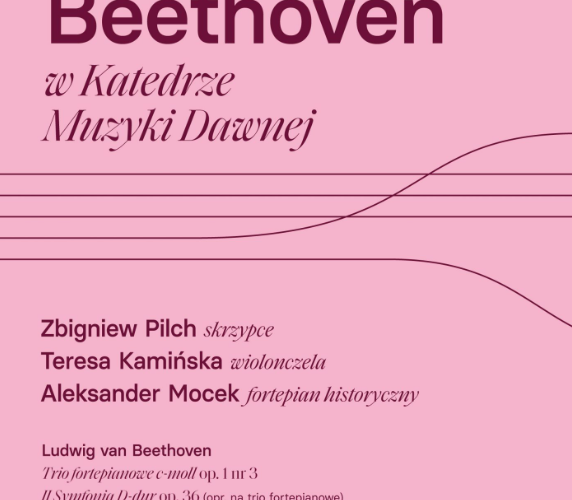 beethoven maly 572x500 - Beethoven w Katedrze Muzyki Dawnej