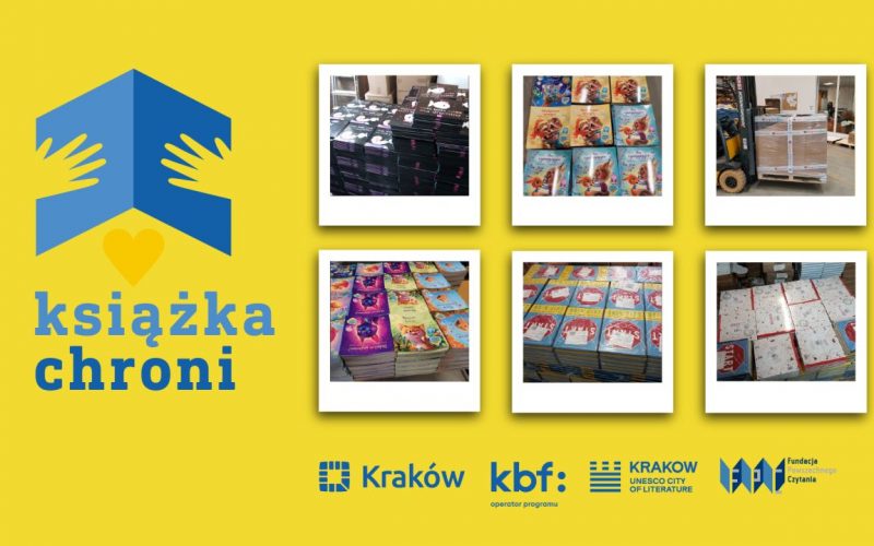 ksiazka chroni 2 800x500 - Tir książek dla dzieci uchodźców przyjechał z Ukrainy do Polski!
