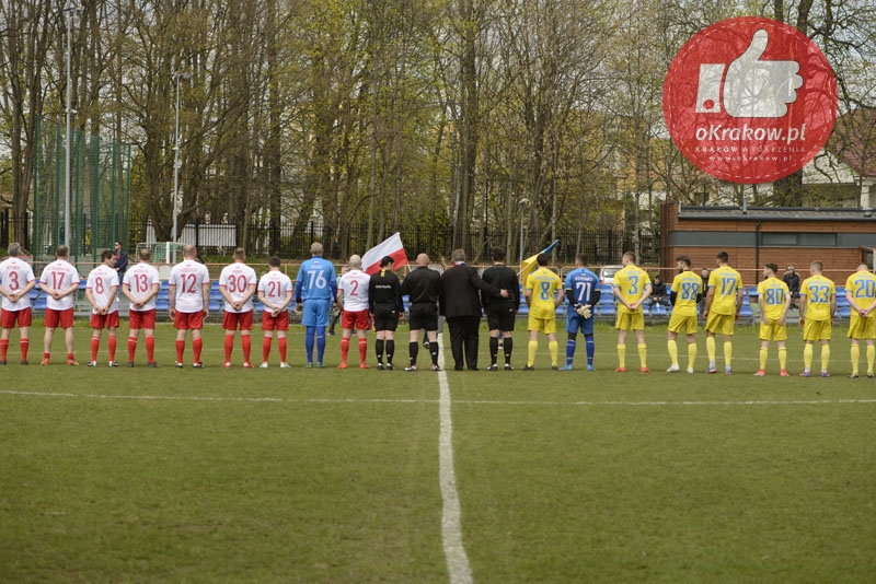 sdc9116 - Charytatywny mecz piłki nożnej na stadionie KS Prokocim Polska vs Ukraina.