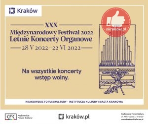 koncert 300x250 - XXX Międzynarodowy Festiwal Letnie Koncerty Organowe 28 maja-22 czerwca 2022