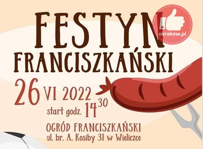 Festyn Franciszkański 26 czerwca w Wieliczce !