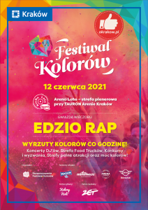 fk krakow 2022 plakat 212x300 - Kraków Festiwal Kolorów 2022