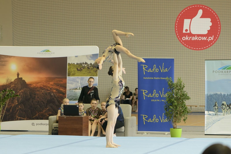 sdc6099 - Mistrzostwa Polski Juniora Młodszego w akrobatyce sportowej w Rzeszowie  2022