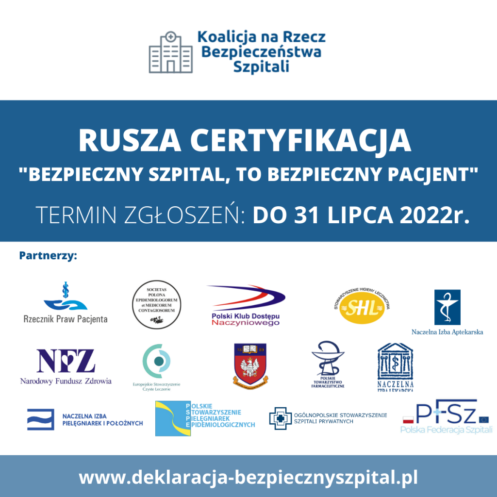 grafika certyfikacja szpitali koalicja 1024x1024 - Krakowskie fakty, wiadomości i wydarzenia.