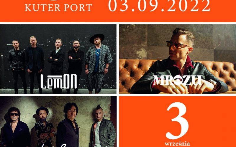 Gwiazdy polskiej muzyki na Kuter Port Festivalu