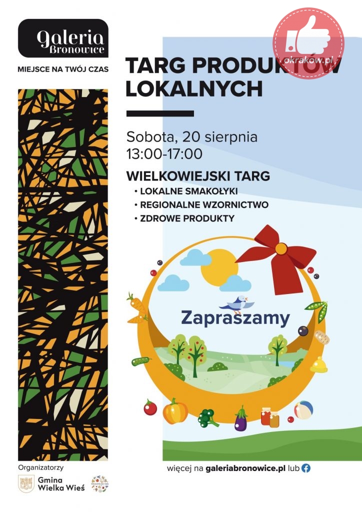 wielkowiejski targ w galerii bronowice plakat 724x1024 - Krakowskie fakty, wiadomości i wydarzenia.