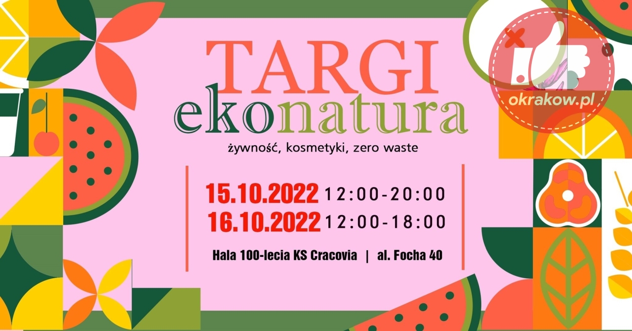 baner ekonatura krakow 15 16.10.2022 - EkoNatura w Krakowie!