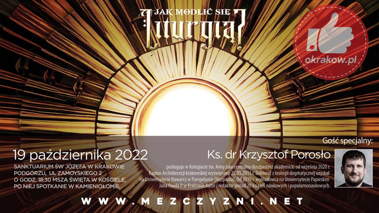 pazdziernik2022 czolowka - Jak się modlić liturgią? Spotkanie mężczyzn w Krakowie