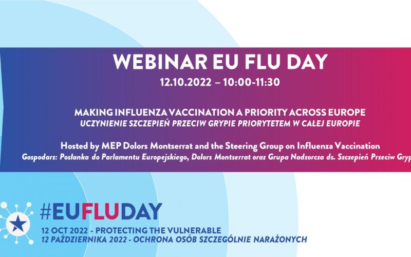 Szczepienia przeciw grypie priorytetem w Europie? Europejski Flu Day 2022 już 12 października!