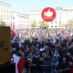 bialo czerwone spiewanie 1 150x150 - Wielki koncert w Krakowie z okazji Dnia Niepodległości