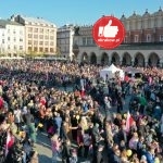 bialo czerwone spiewanie 3 150x150 - Wielki koncert w Krakowie z okazji Dnia Niepodległości