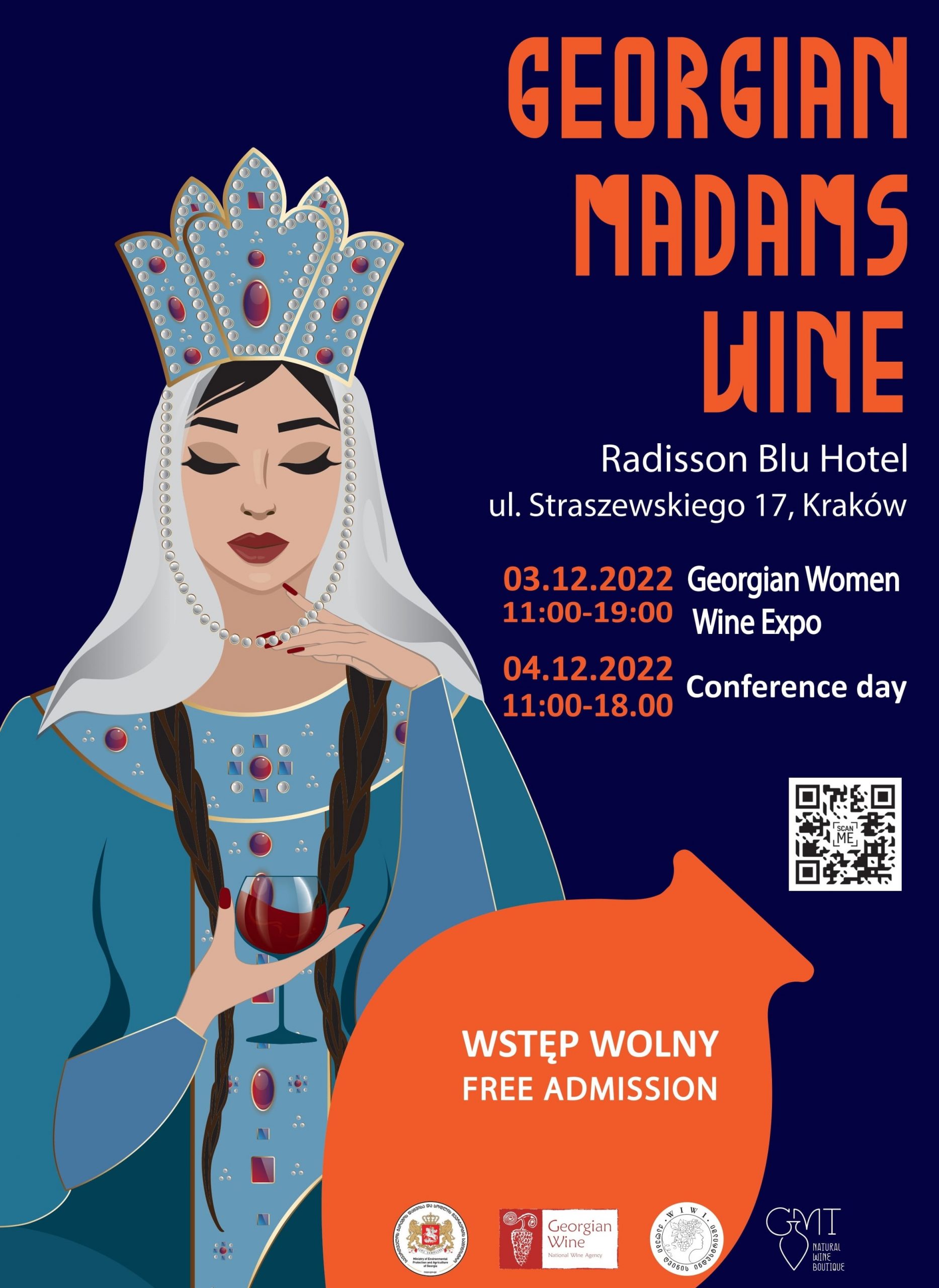 georgian madams wine plakat scaled - Georgian Madams Wine
