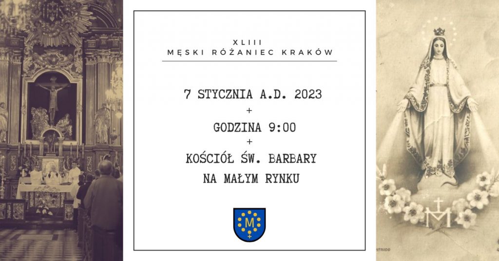 mrozaniec kr 1 1024x536 - Zapraszamy Was na Męski Różaniec w Krakowie.