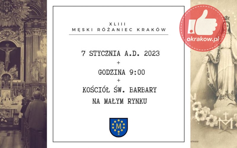 mrozaniec kr 800x500 - Zapraszamy Was na Męski Różaniec w Krakowie.