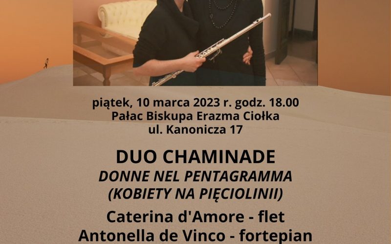 Koncert kameralny DUO CHAMINADE (Włochy) – flet & fortepian