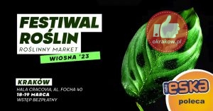 festiwal roslin plakat wiosna 2023 krakow2 300x157 - Przedwiośnie na Hali Cracovia w Krakowie - największy targ roślin doniczkowych w Polsce!