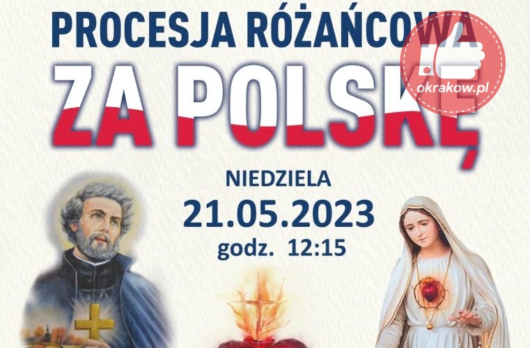 19maj 1 761x500 - Procesja Różańcowa za Polskę