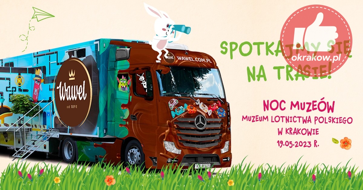 wawel truck odwiedzi krakow ok - Wawel Truck odwiedzi Muzeum Lotnictwa Polskiego w Noc Muzeów!