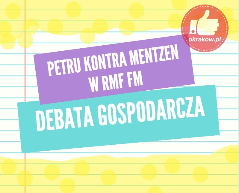 debata - Debata gospodarcza Petru kontra Mentzen w RMF FM