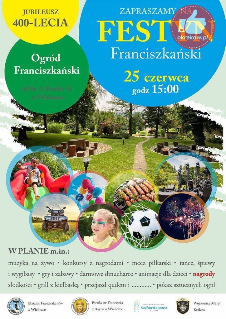 festyn 724x1024 - Festyn Franciszkański w Wieliczce - Zapraszamy!