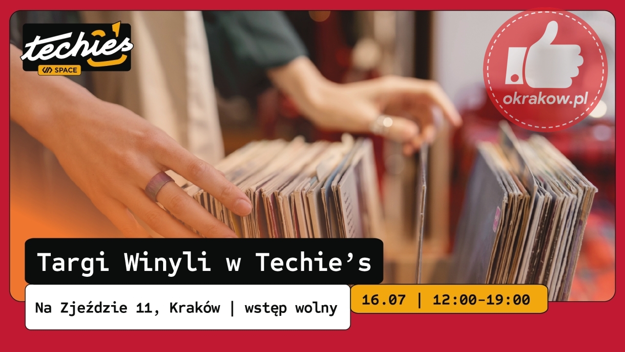 winyle - Muzyczne święto w Krakowie! Targi Winyli w Techie’s na Podgórzu