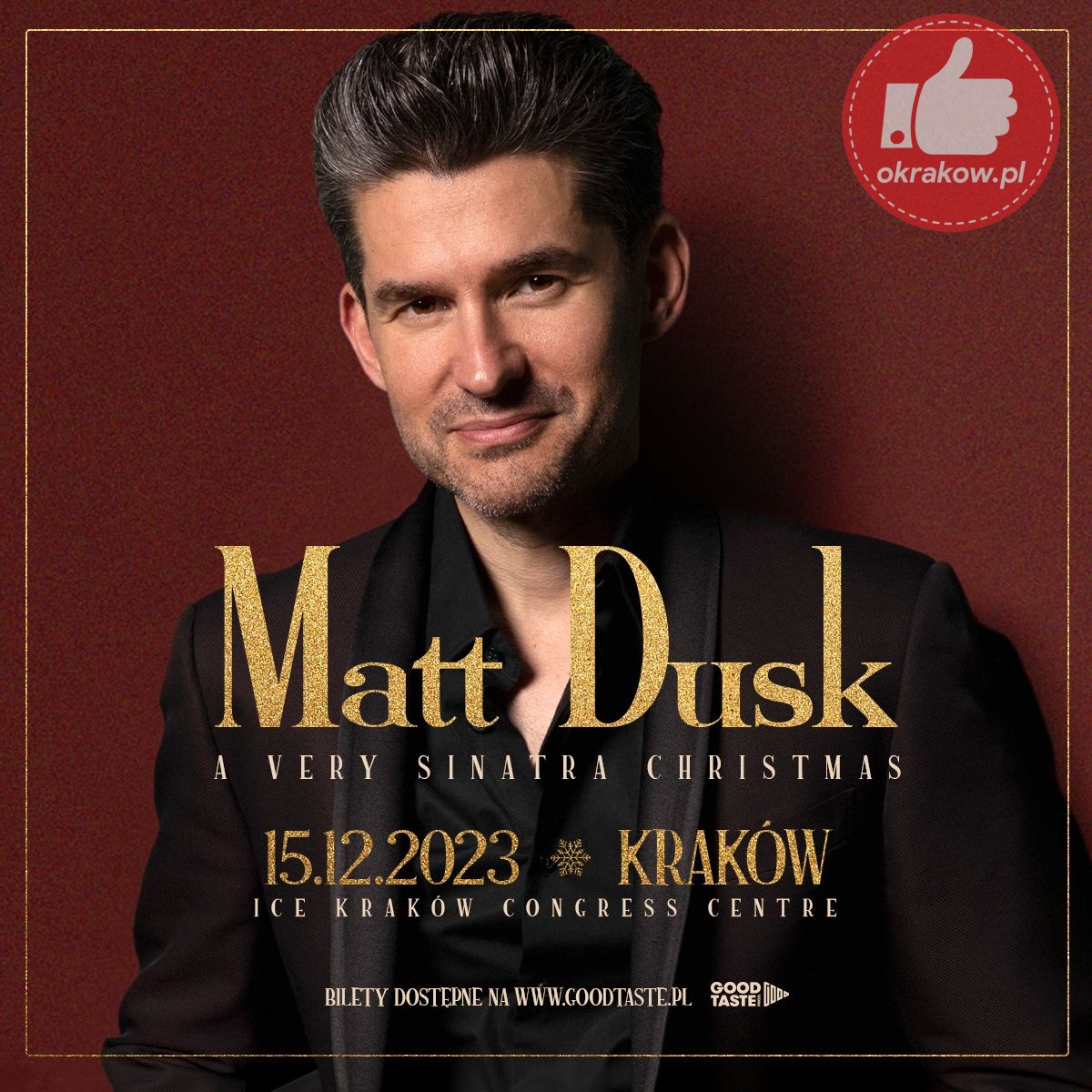 1200 x 1200 krakow - Matt Dusk w ICE Kraków już 15 grudnia!