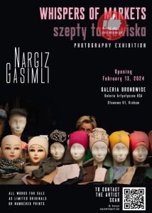 wystawa nargiz gasimli plakat 214x300 - Rusza pierwsza wystawa fotograficzna w Galerii KSA