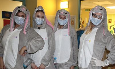 fot5 grupa wolontariuszek na oddziale transplantologiifozd 2024 400x240 - Akcja "ZAJĄC" w Uniwersyteckim Szpitalu Dziecięcym w Krakowie