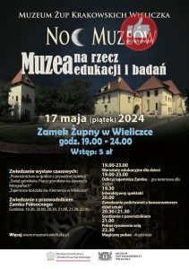 noc muzeow 2024 plakat 211x300 - Wieliczka: Wyjątkowa „Noc Muzeów 2024”